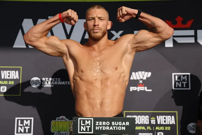 Luke Trainer - PFL Tampa ceremonial weigh-ins