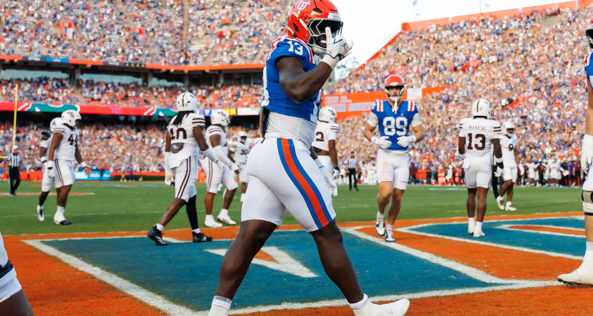 Florida football's Jadan Baugh among top prospects in NFL mock draft