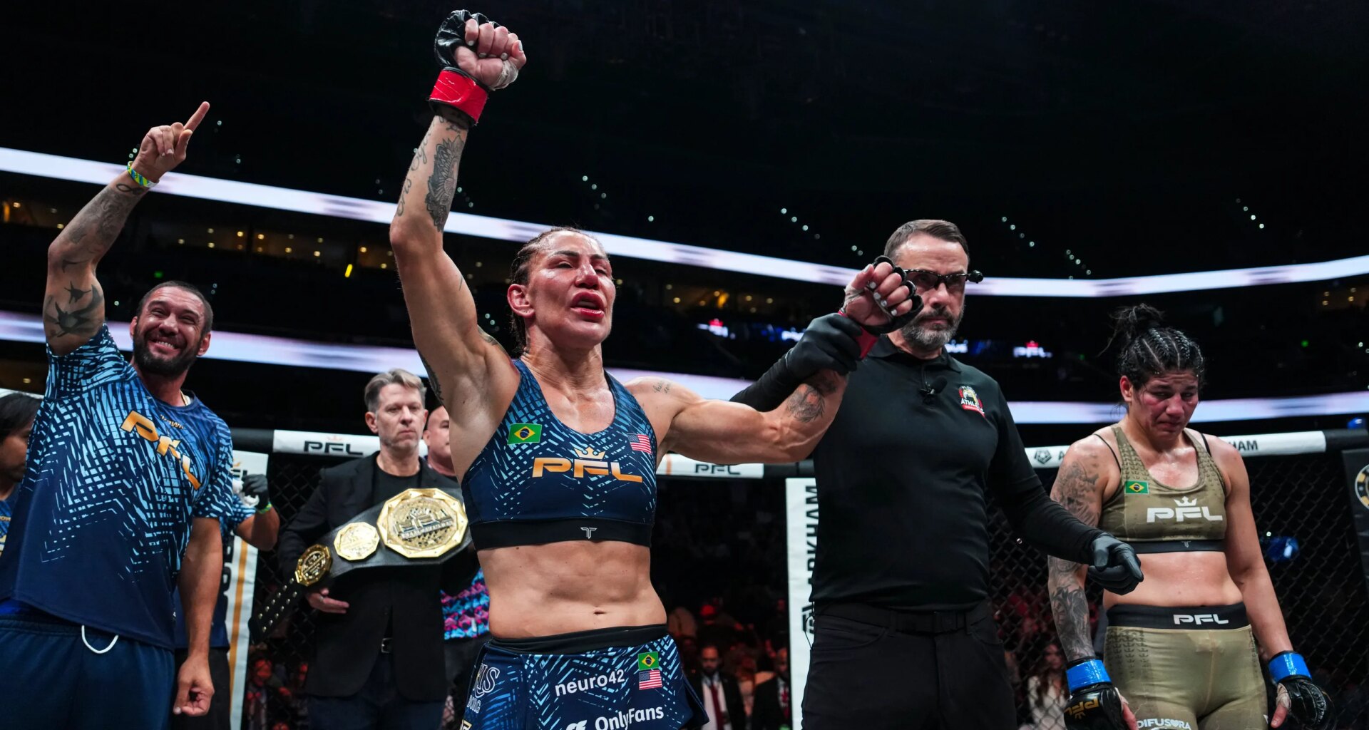 PFL Tampa results: Cris Cyborg retains title, uncertain of fighting future