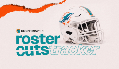 Miami Dolphins roster cuts: Tracking every move move to 53 players