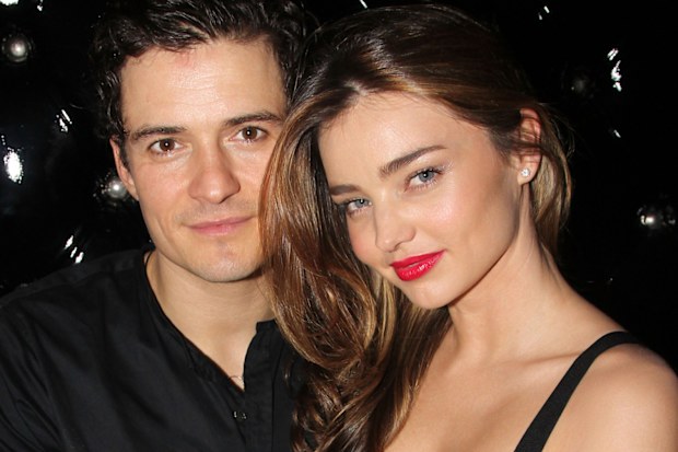Orlando Bloom, Miranda Kerr, after party, Broadway opening night of Shakespeare's Romeo And Juliet,  The Edison Ballroom, September 19, 2013 in New York City