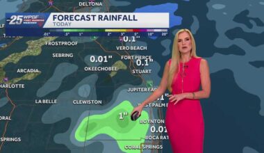 Steamy Saturday for South Florida