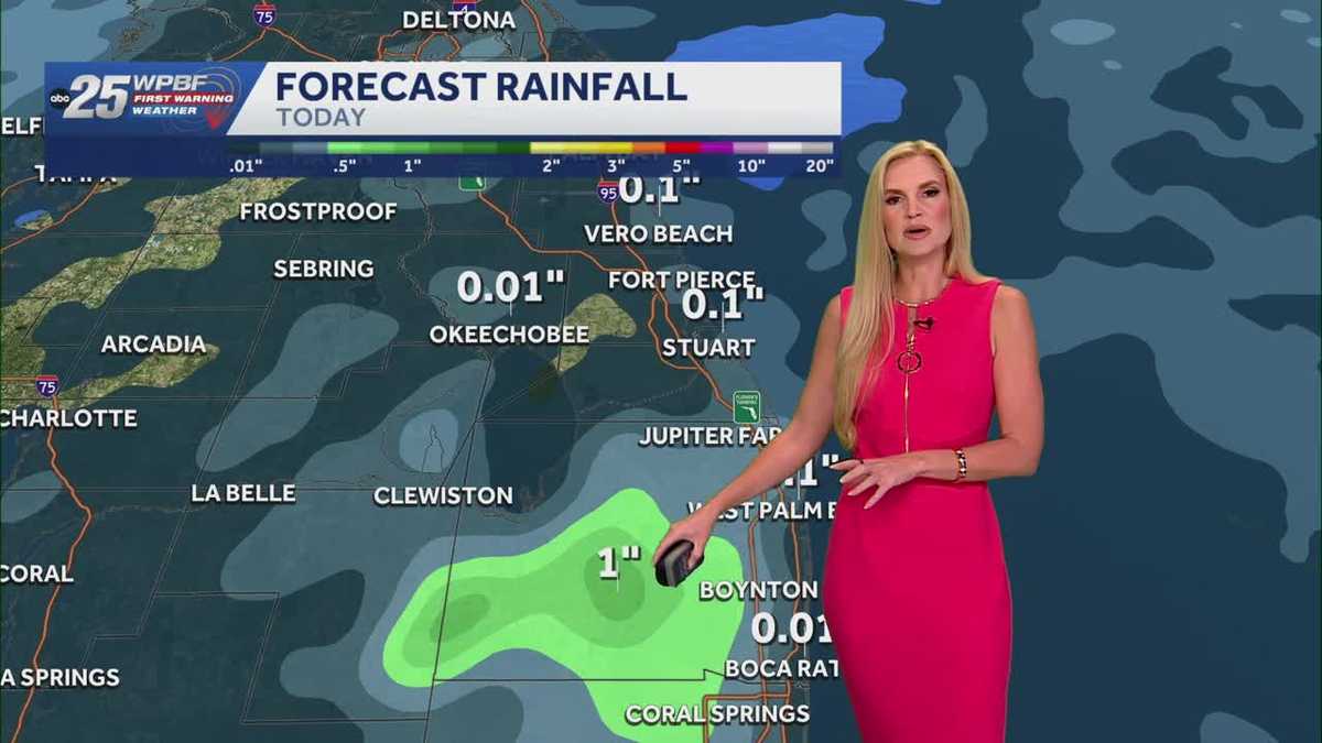 Steamy Saturday for South Florida