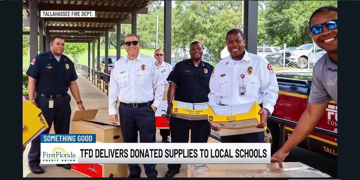 Something Good: TFD delivers donated supplies to local schools