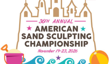 The 36th Annual American Sand Sculpting Championship returns to Fort Myers Beach, Nov. 19–23