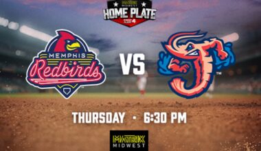 Watch the Memphis Redbirds face the Jacksonville Jumbo Shrimp on Matrix Midwest!