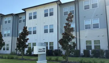 An exterior photo of the Ability Housing project in St. Augustine.