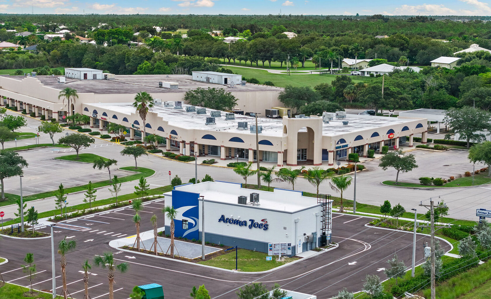 Stevens Construction completes two Aroma Joe’s locations