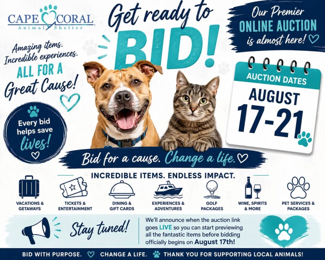 Countdown to CCAS’ annual on-line auction | Fundraiser supports animal shelter’s lifesaving efforts