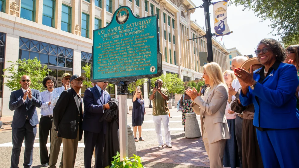 Axe Handle Saturday civil rights marker revealed