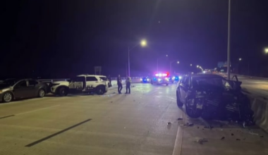 Atlantic Beach officers escape injury after suspected drunk driver causes chain-reaction crash