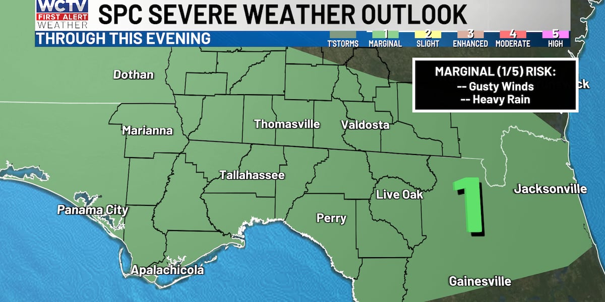 First Alert Daily: Austin is tracking another HOT afternoon, more storms for Tallahassee, the Big Bend and South Georgia