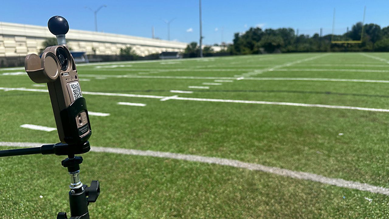 Hillsborough uses heat meters to protect young athletes