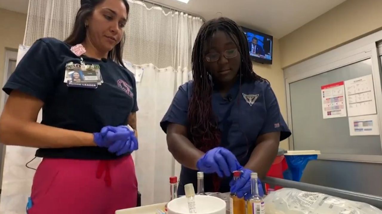 USF is opening it's expanding College of Nursing building today, hoping to add nurses to the workforce.