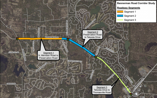 City Eyes $9.5 Million Utility Upgrade Along Bannerman Road Corridor – Tallahassee Reports