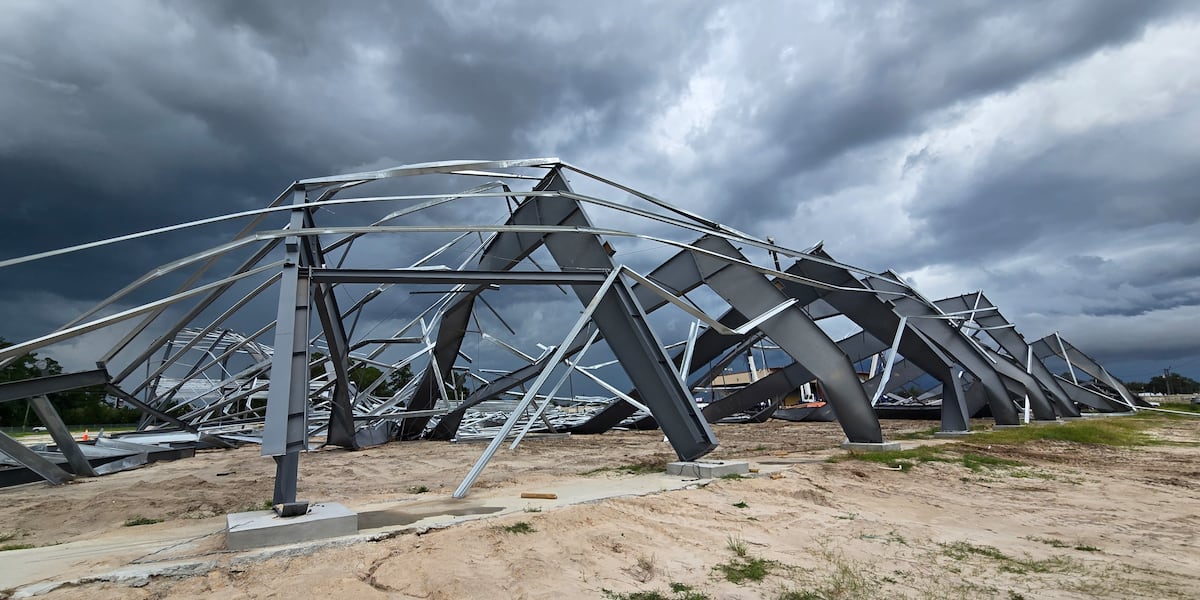 Rodeo arena under construction collapses in Lake City; no serious injuries reported