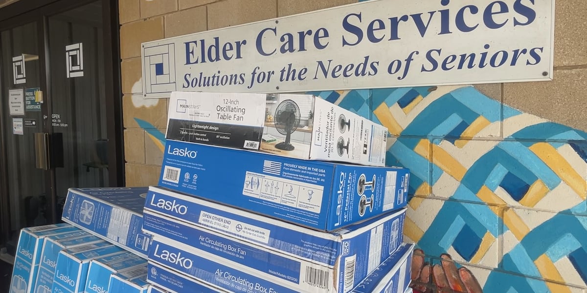 Fans in demand for seniors in Tallahassee as temperatures soar