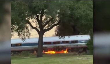 Car catches on fire after Amtrak train collision in Fort Lauderdale – NBC 6 South Florida