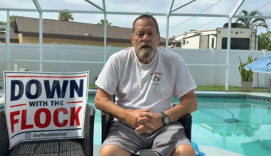 St. Pete’s ‘Flock Blocker’: ‘Don’t be following me’