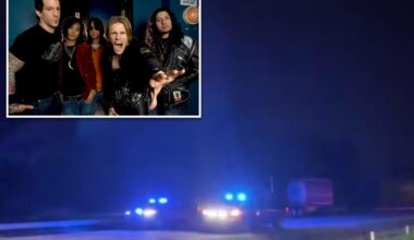 One dead after 2000s rock band Buckcherry's tour bus involved in fatal crash