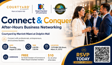 Connect & Conquer: After-Hours Business Networking at Courtyard by Marriott Miami