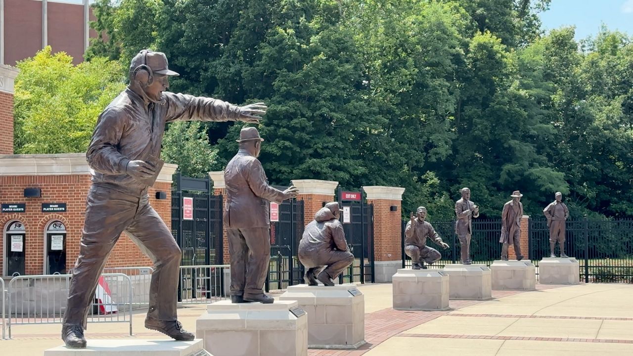The Cradle of Coaches at Miami University enshrine some of the best coaches in the game (Spectrum News 1/Katie Kapusta)