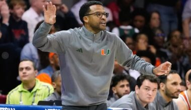 Miami extends contract of basketball coach Jai Lucas, AP source says
