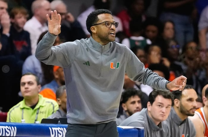 Miami extends contract of basketball coach Jai Lucas, AP source says
