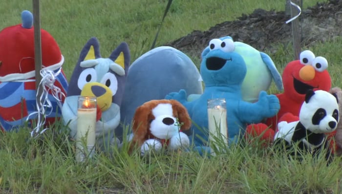 ‘We love you, Chace’: Community gathers to honor 7-year-old found in Northside retention pond