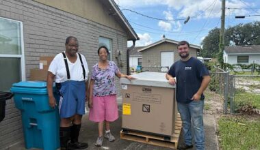 Pine Hills woman receives new $9,000 A/C system after months without working air