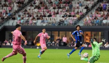 Lionel Messi scores 4 goals, adds assist to lead Inter Miami to 7-1 romp over Montreal