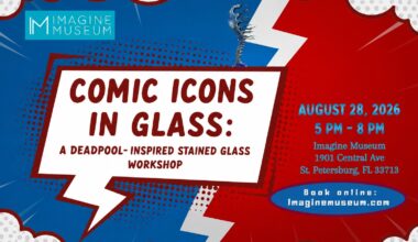 Comic Icons in Glass: A Deadpool-Inspired Stained Glass Workshop