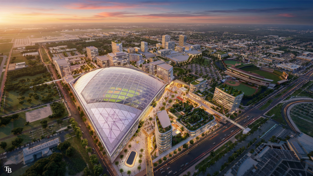 Renderings show the Tampa Bay Rays