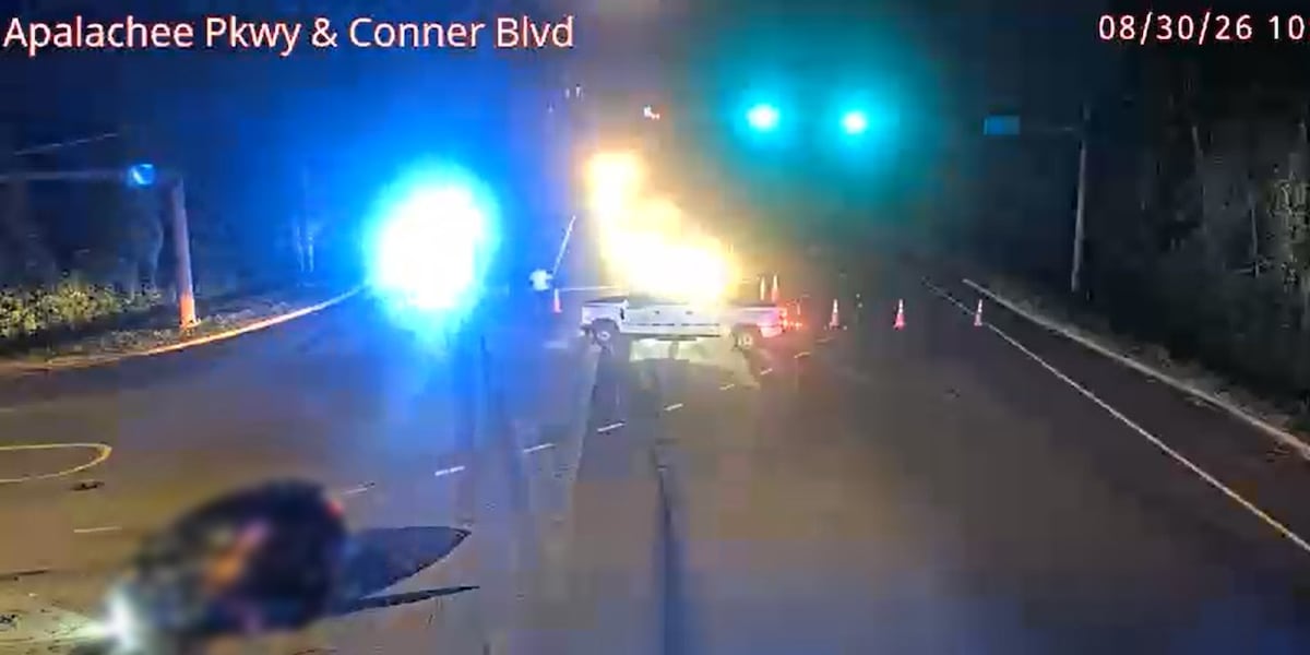 FHP: Deadly crash between motorcycle and car on Apalachee Parkway