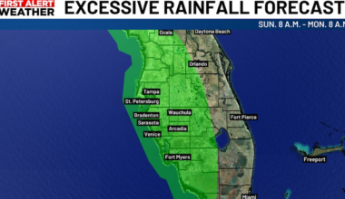 Tropical Moisture Brings Excessive Rain Risk to Florida This Weekend