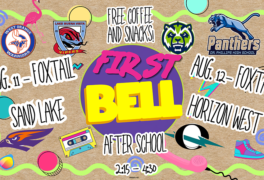 Southwest Orlando Young Life, Foxtail Coffee to host ‘First Bell’ events for new school year