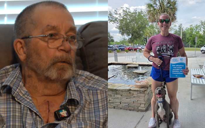 He stopped to pet a dog on Jacksonville Beach — then collapsed. A stranger’s CPR helped save his life