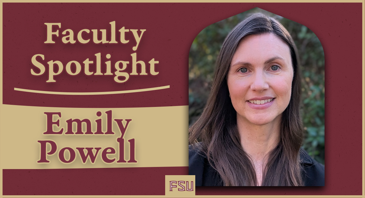 Faculty Spotlight: How Florida State University climatologist Emily Powell turns data into decisions