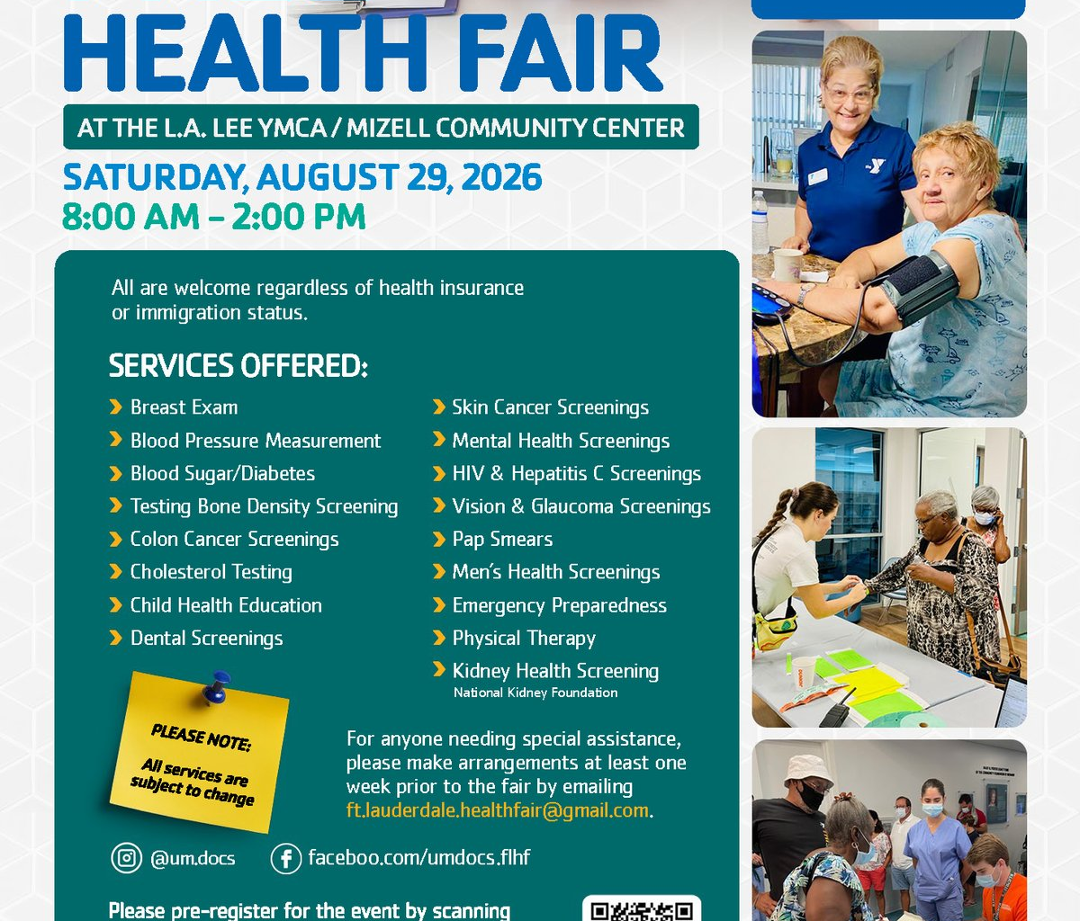 Free Health Fair in Fort Lauderdale