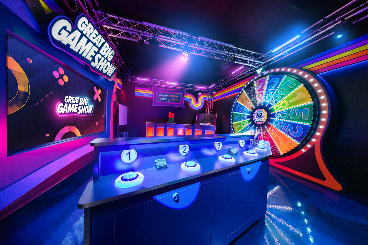 You can star in your own TV-style game show just 30 minutes from Miami