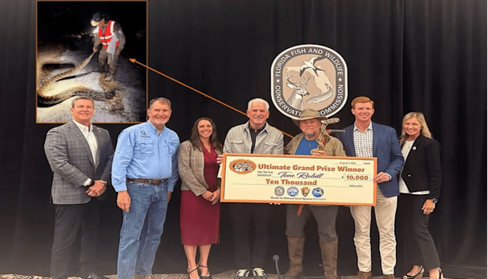 Tampa snake hunter bags 96 pythons, wins $10,000 prize in Florida Python Challenge