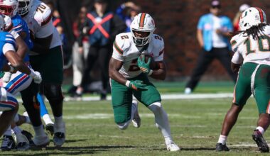 Miami Hurricanes RB Jordan Lyle fled police at 130 mph, affidavit says – NBC 6 South Florida