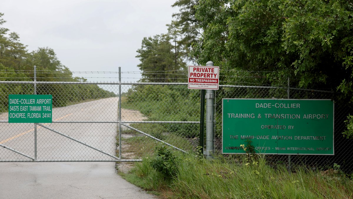 Miami-Dade County regains control of site used for ‘Alligator Alcatraz’ – NBC 6 South Florida