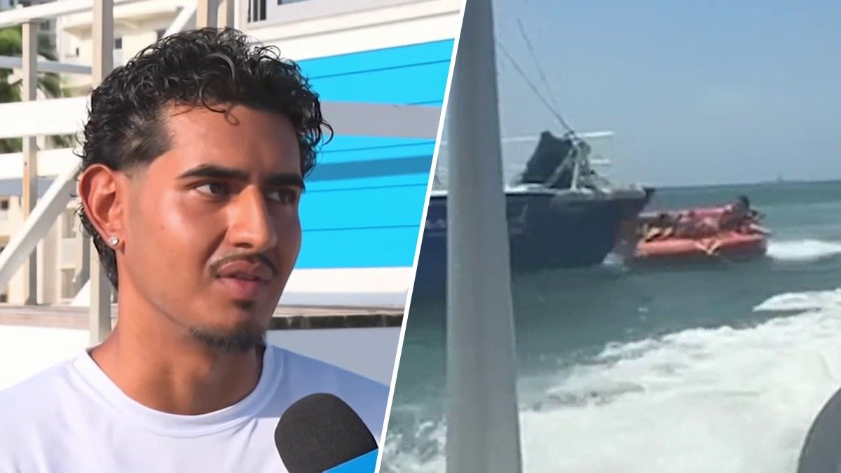 Hollywood lifeguard saves his own family after Aruba raft crash – NBC 6 South Florida