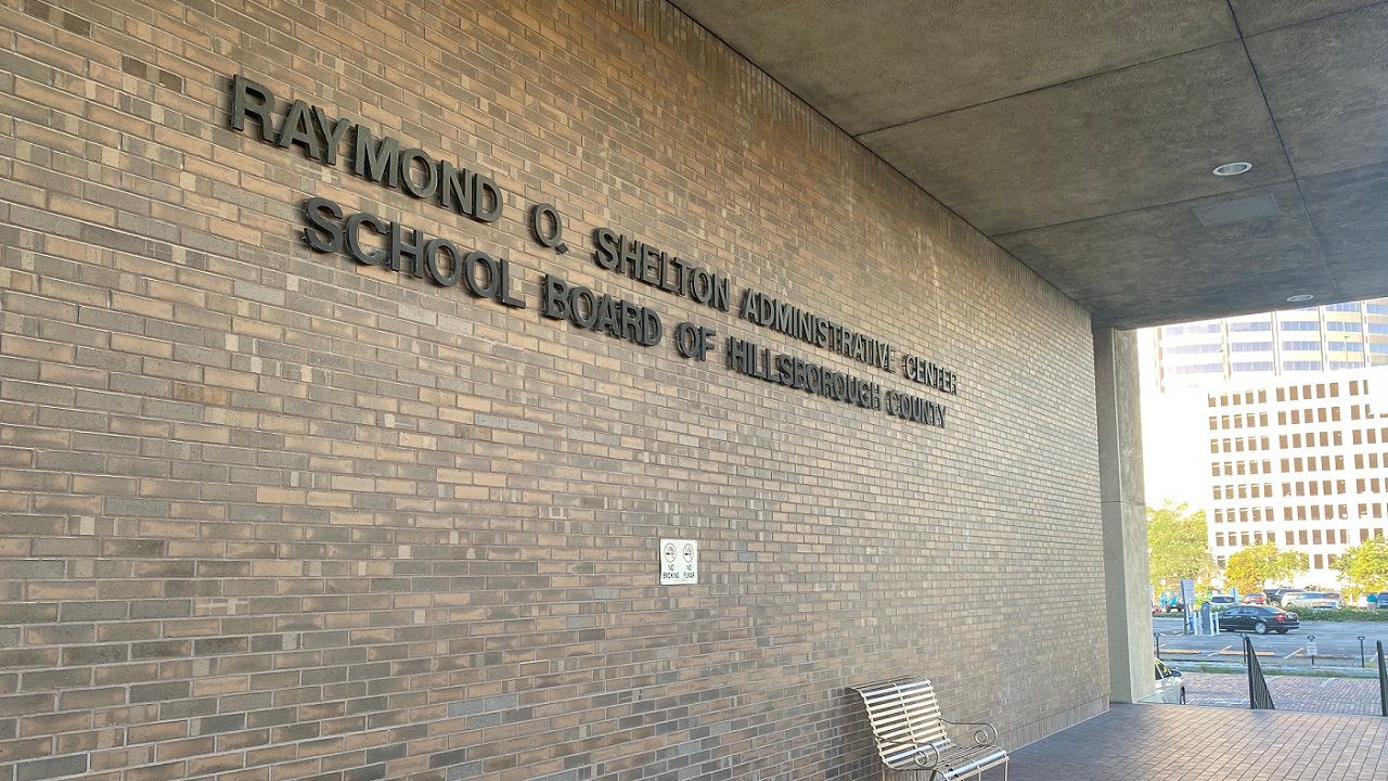The Hillsborough County School Board building in downtown Tampa (Anthony Sande/Spectrum News)