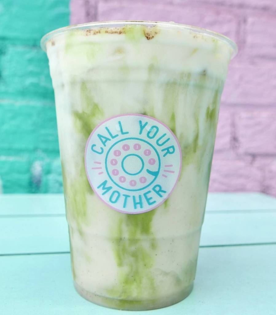 Horchata Matcha Latte