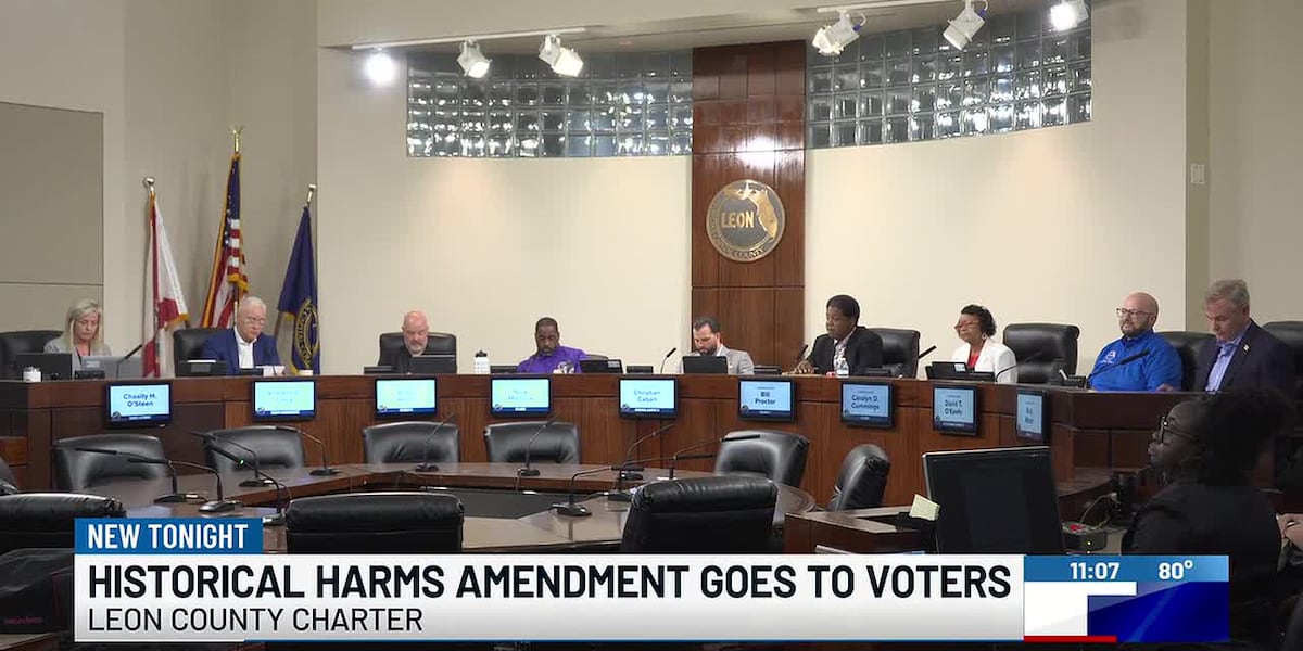 Leon County voters to decide on ‘historic harm’ amendment in November
