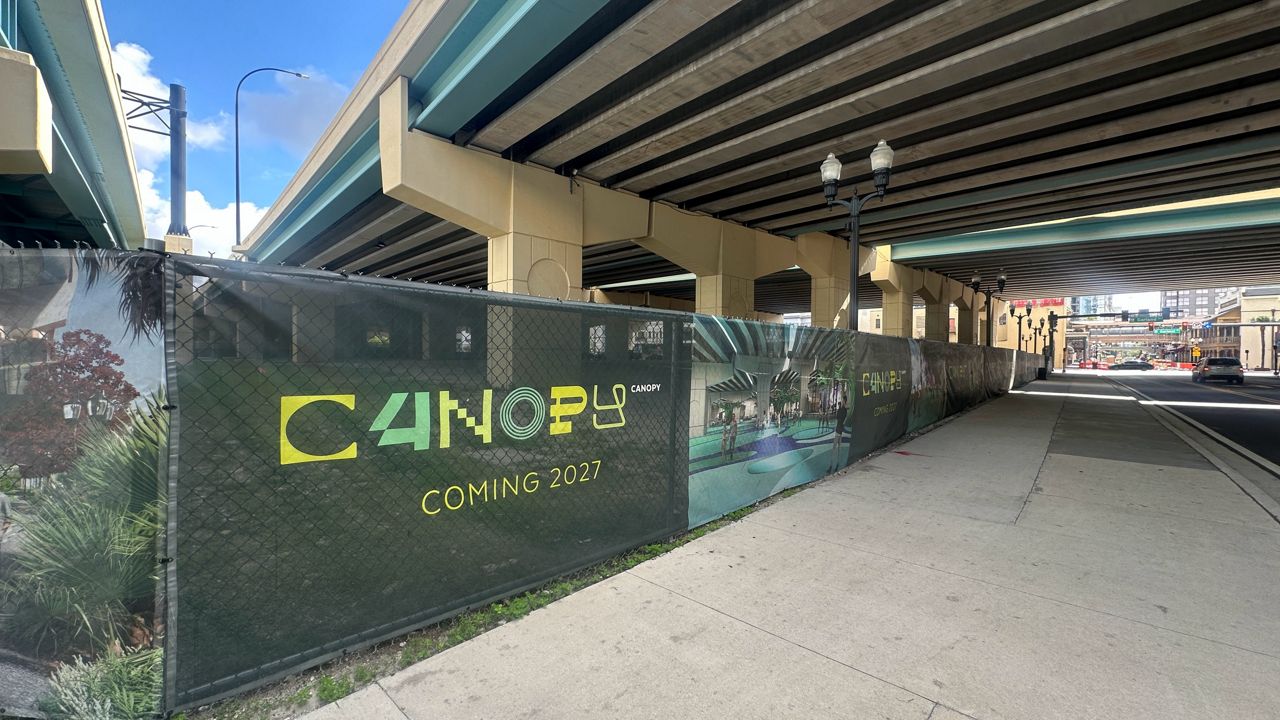 Construction of The Canopy is expected to begin in 60 days and is expected to be completed in late 2027. (Spectrum News)
