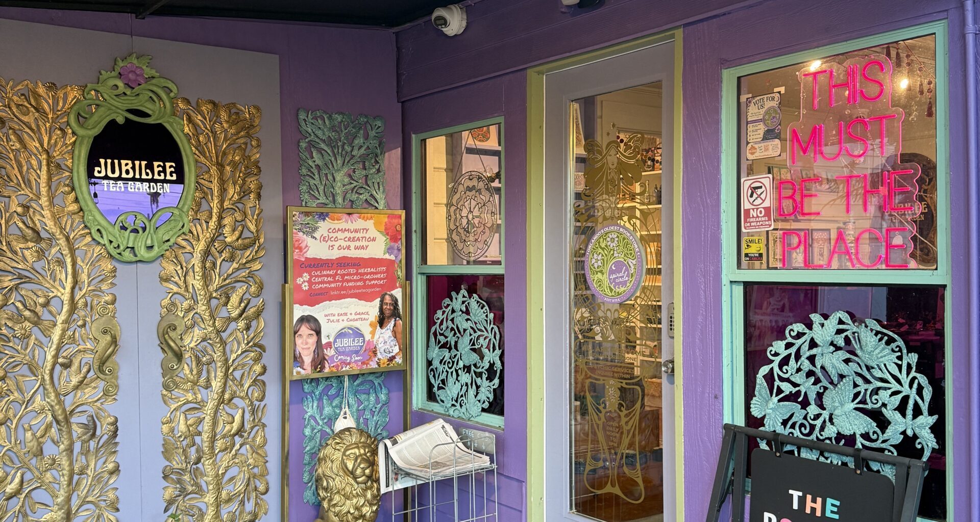 Spiral Circle Bookstore hosts community meeting for the future of Jubilee Tea Garden
