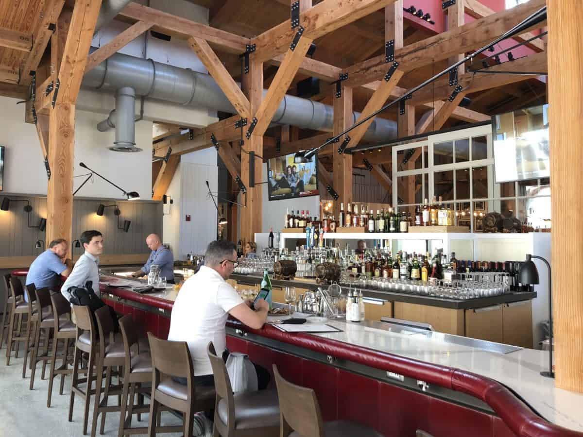 Wolfgang bar and grill grand opening interior 1